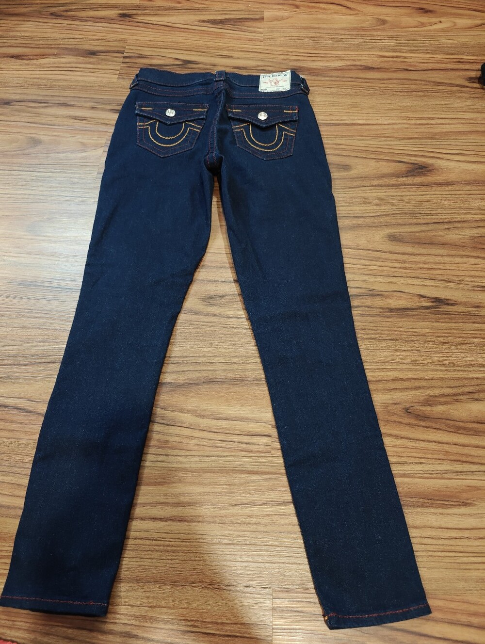 True Religion Halle Indigo High-Rise Skinny Jeans - Picture 8 of 11